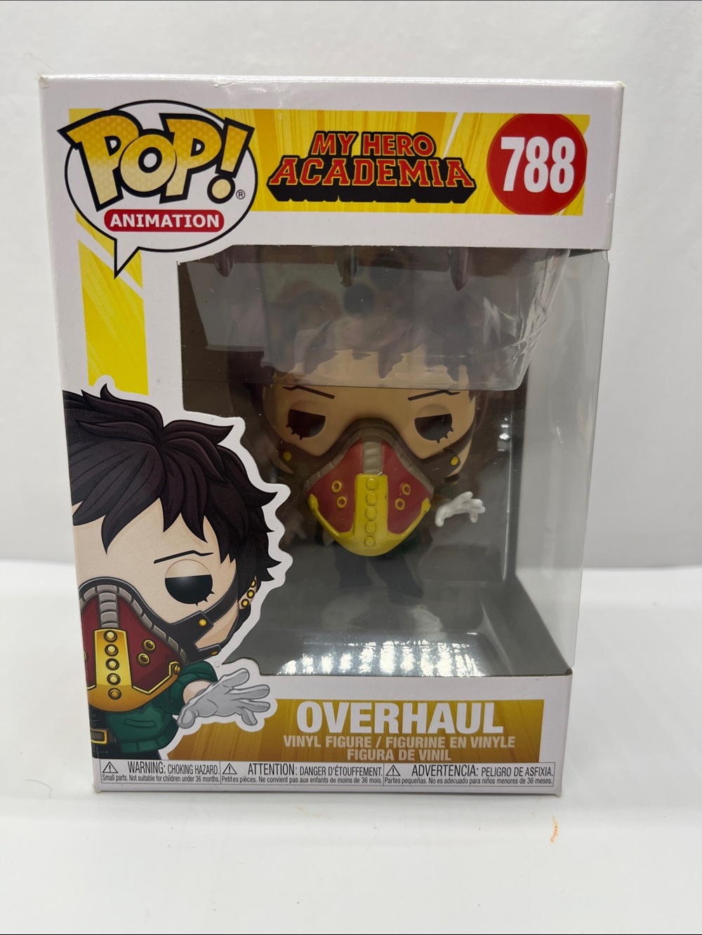 Funko Pop! Overhaul My Hero Academia Red Gold Mask Figure